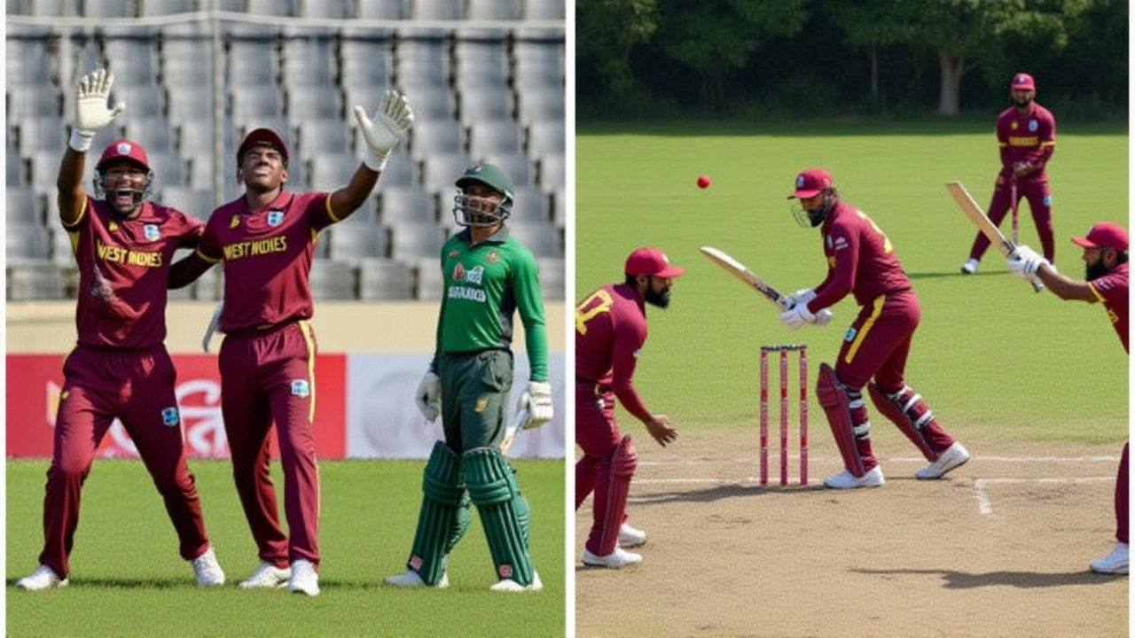 Bangladesh's spinning trap stuns West Indies in World Cup qualification showdown
